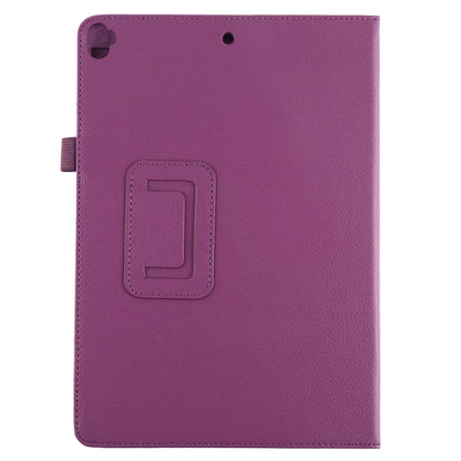 Litchi Texture Horizontal Flip Leather Case with Holder For iPad 10.5 / iPad 10.2 2021 / 2020 / 2019(Purple) - iPad 10.2 Cases by PMC Jewellery | Online Shopping South Africa | PMC Jewellery