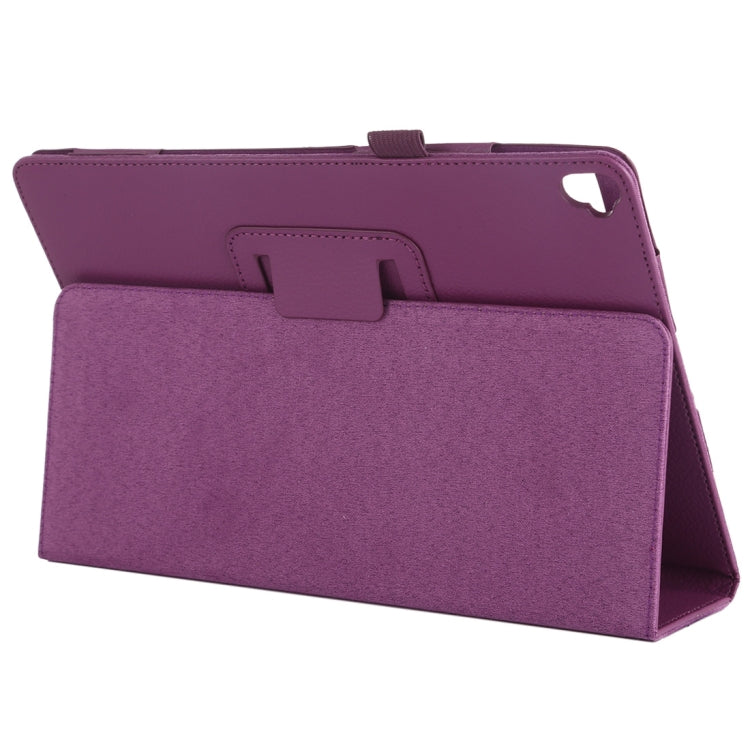 Litchi Texture Horizontal Flip Leather Case with Holder For iPad 10.5 / iPad 10.2 2021 / 2020 / 2019(Purple) - iPad 10.2 Cases by PMC Jewellery | Online Shopping South Africa | PMC Jewellery