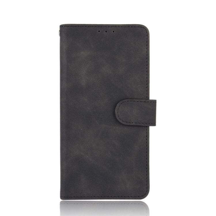 For Blackview BV6600 Solid Color Skin Feel Magnetic Buckle Horizontal Flip Calf Texture PU Leather Case with Holder & Card Slots & Wallet(Black) - More Brand by PMC Jewellery | Online Shopping South Africa | PMC Jewellery | Buy Now Pay Later Mobicred