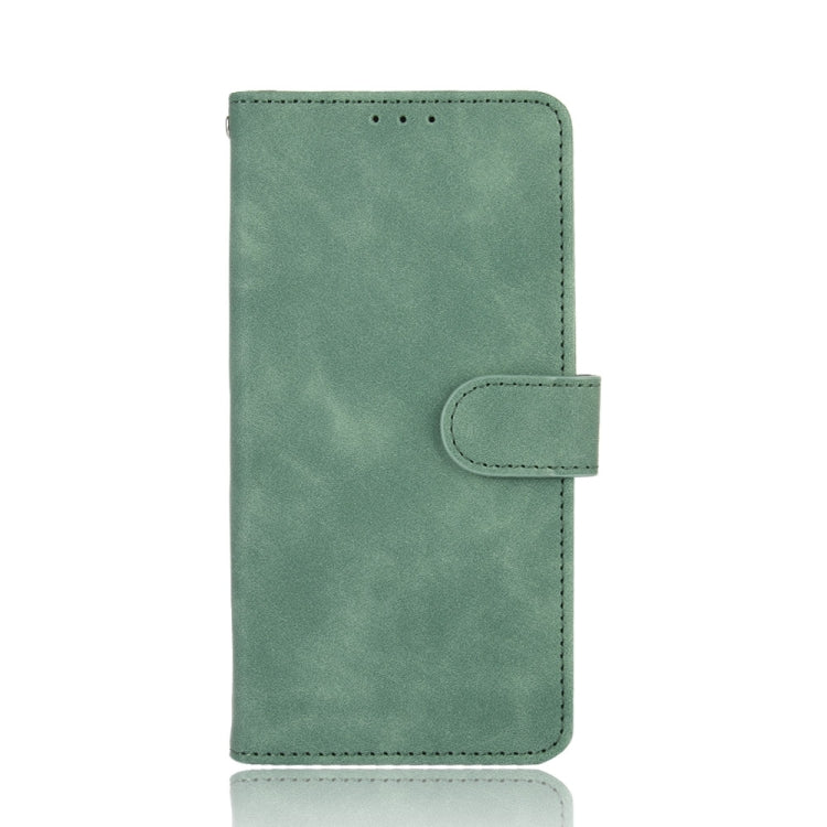 For Blackview BV6600 Solid Color Skin Feel Magnetic Buckle Horizontal Flip Calf Texture PU Leather Case with Holder & Card Slots & Wallet(Green) - More Brand by PMC Jewellery | Online Shopping South Africa | PMC Jewellery | Buy Now Pay Later Mobicred