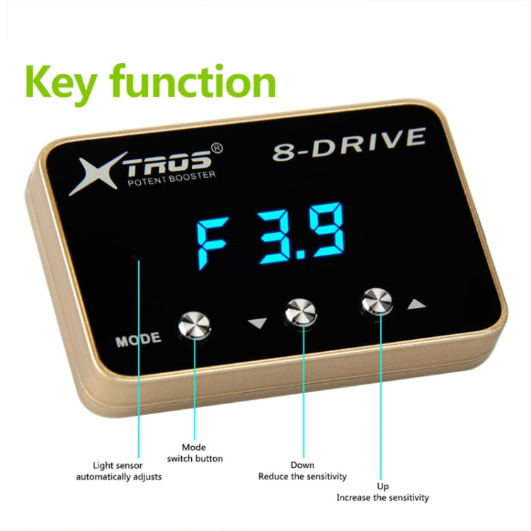 For Audi RS5 2011- TROS 8-Drive Potent Booster Electronic Throttle Controller Speed Booster - Car Modification by TROS | Online Shopping South Africa | PMC Jewellery | Buy Now Pay Later Mobicred