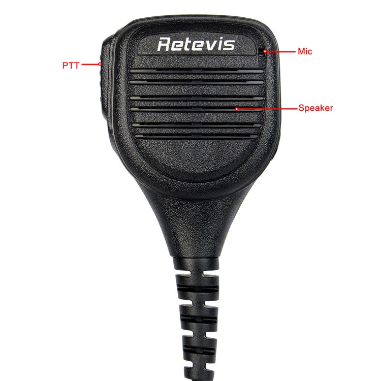 RETEVIS C9050A 2 Pin Remote Speaker Microphone for RT1/RT3/RT8/RT81 - free shipping - PMC Jewellery - Order now!