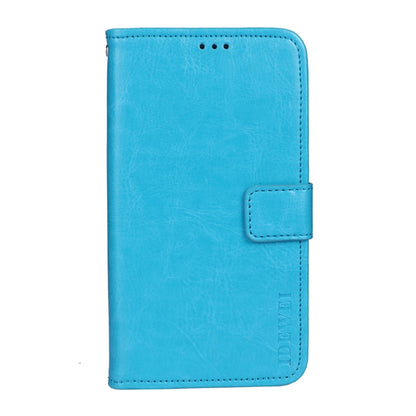 For Cubot C20 idewei Crazy Horse Texture Horizontal Flip Leather Case with Holder & Card Slots & Wallet(Sky Blue) - More Brand by idewei | Online Shopping South Africa | PMC Jewellery | Buy Now Pay Later Mobicred