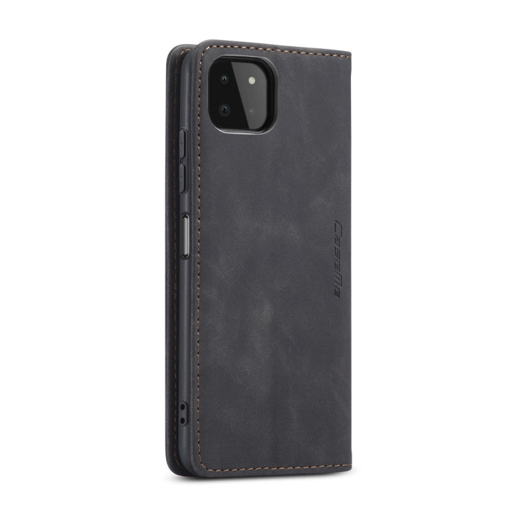 For Samsung Galaxy A22 5G CaseMe 013 Multifunctional Horizontal Flip Leather Case with Card Slot & Holder & Wallet(Black) - Galaxy Phone Cases by CaseMe | Online Shopping South Africa | PMC Jewellery | Buy Now Pay Later Mobicred