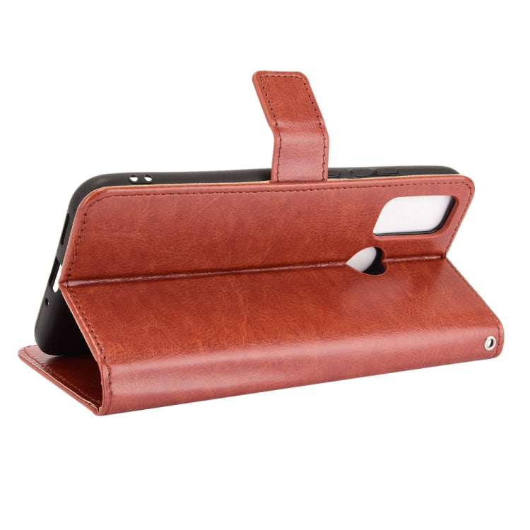 For Ulefone Note 10 Crazy Horse Texture Horizontal Flip Leather Case with Holder & Card Slots & Lanyard(Brown) - Ulefone Cases by PMC Jewellery | Online Shopping South Africa | PMC Jewellery | Buy Now Pay Later Mobicred