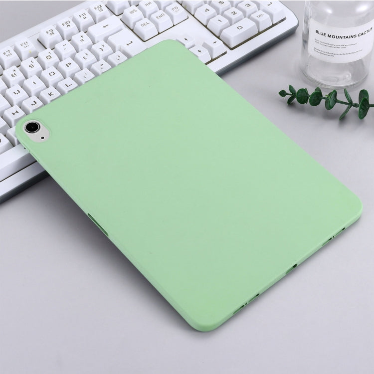 Solid Color Liquid Silicone Shockpoof Tablet Case For iPad Air 11 2024 / Air 2022 / 2020 10.9(Green) - iPad Air (2022) / (2020) 10.9 Cases by PMC Jewellery | Online Shopping South Africa | PMC Jewellery | Buy Now Pay Later Mobicred