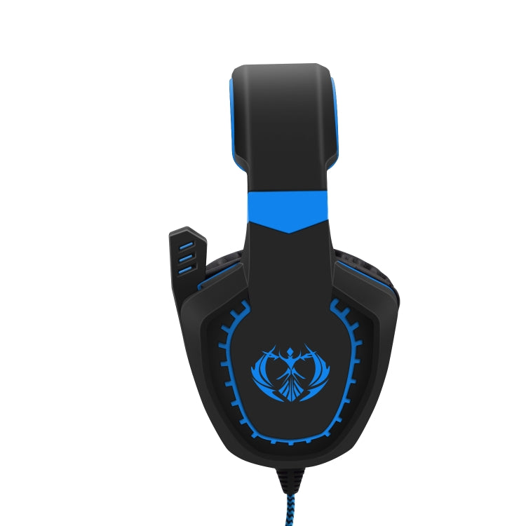 Anivia AH28 3.5mm Stereo Sound Wired Gaming Headset with Microphone(Black Blue) - Multimedia Headset by SADES | Online Shopping South Africa | PMC Jewellery | Buy Now Pay Later Mobicred