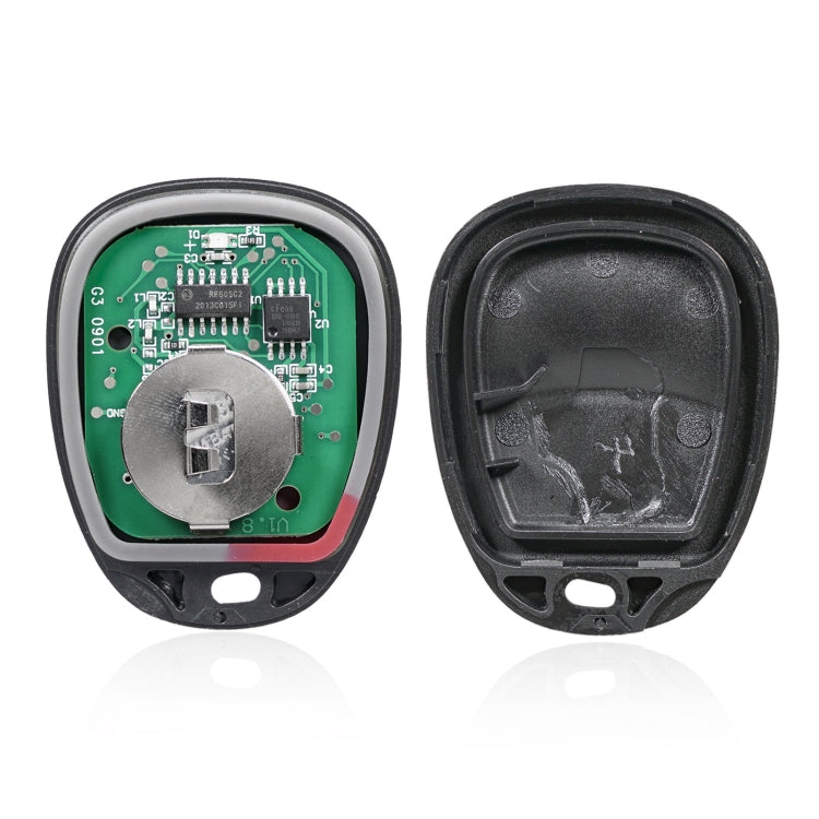 4-button Car Key KOBUT1BT 315MHZ for Chevrolet - Remote Car Key by PMC TechLife | Online Shopping South Africa | PMC TechLife | Buy Now Pay Later Mobicred