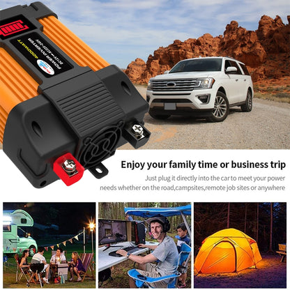 Little Wasp 12V to 110V 4000W Car Power Inverter with LED Display & Dual USB - Modified Square Wave by PMC Jewellery | Online Shopping South Africa | PMC Jewellery | Buy Now Pay Later Mobicred