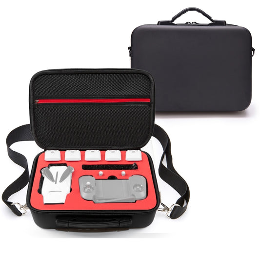 Single Shoulder Storage Bag Shockproof Waterproof Travel Carrying Cover Hard Case for FIMI X8 Mini(Black + Red Liner) -  by PMC Jewellery | Online Shopping South Africa | PMC Jewellery | Buy Now Pay Later Mobicred
