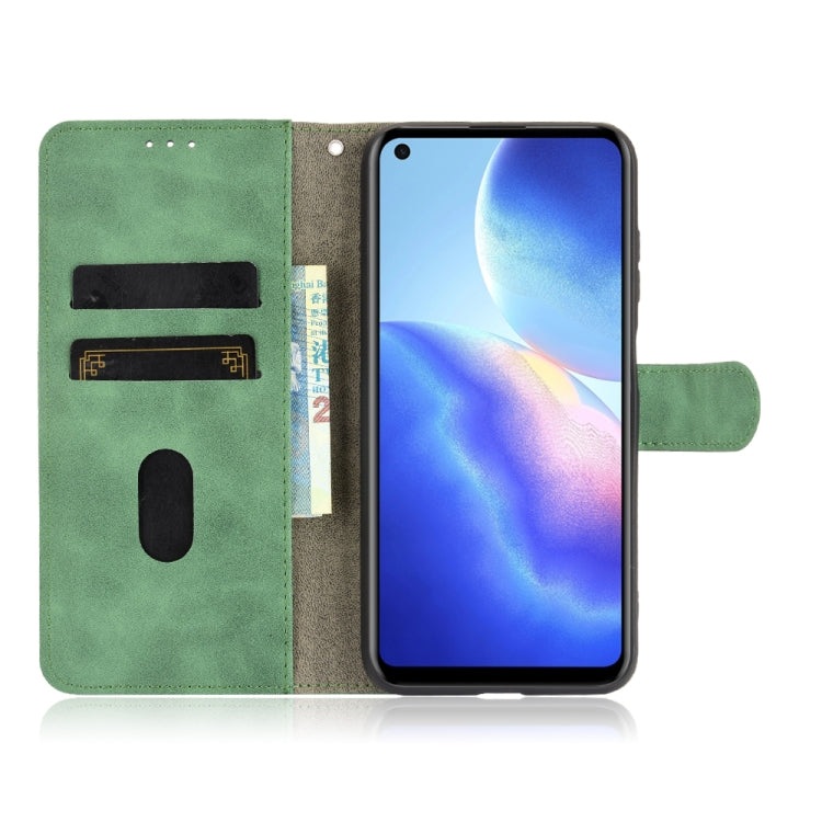 For Blackview A90 Solid Color Skin Feel Magnetic Buckle Horizontal Flip Calf Texture PU Leather Case with Holder & Card Slots & Wallet(Green) - More Brand by PMC Jewellery | Online Shopping South Africa | PMC Jewellery | Buy Now Pay Later Mobicred
