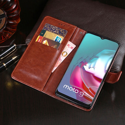 For Lenovo K13 Note idewei Crazy Horse Texture Horizontal Flip Leather Case with Holder & Card Slots & Wallet(Brown) - Lenovo by idewei | Online Shopping South Africa | PMC Jewellery | Buy Now Pay Later Mobicred