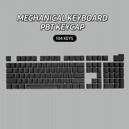 HXSJ P9 104 Keys PBT Color Mechanical Keyboard Keycaps(Red) - Other by HXSJ | Online Shopping South Africa | PMC Jewellery | Buy Now Pay Later Mobicred