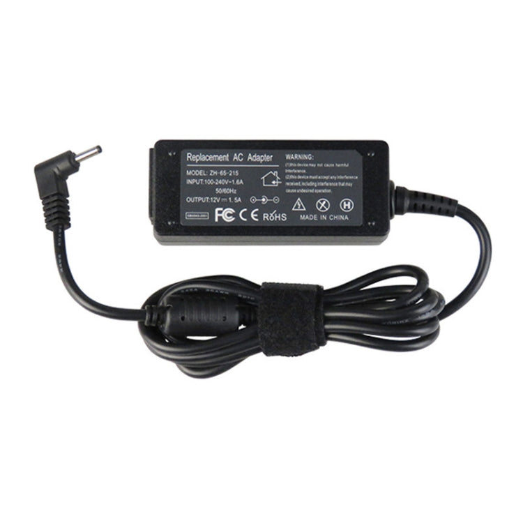 ZH-65-215 12V 1.5A Power Adapter for Acer Laptop, Cord Length: 1.5m - For Acer by PMC Jewellery | Online Shopping South Africa | PMC Jewellery | Buy Now Pay Later Mobicred