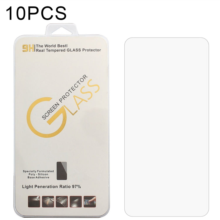 For Ulefone Note 6 10 PCS 0.26mm 9H 2.5D Tempered Glass Film - Ulefone Tempered Glass by PMC Jewellery | Online Shopping South Africa | PMC Jewellery | Buy Now Pay Later Mobicred