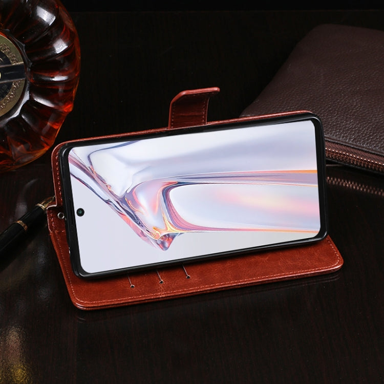 For Blackview A100 idewei Crazy Horse Texture Horizontal Flip Leather Case with Holder & Card Slots & Wallet(Brown) - free shipping - PMC TechLife - Order now!