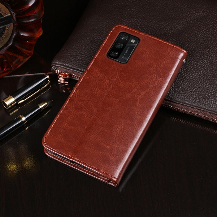 For Blackview A100 idewei Crazy Horse Texture Horizontal Flip Leather Case with Holder & Card Slots & Wallet(Red) - More Brand by idewei | Online Shopping South Africa | PMC TechLife | Buy Now Pay Later Mobicred