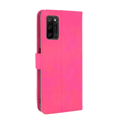 For Blackview A100 Solid Color Skin Feel Magnetic Buckle Horizontal Flip Calf Texture PU Leather Case with Holder & Card Slots & Wallet(Rose Red) - More Brand by PMC Jewellery | Online Shopping South Africa | PMC Jewellery | Buy Now Pay Later Mobicred