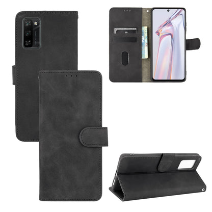 For Blackview A100 Solid Color Skin Feel Magnetic Buckle Horizontal Flip Calf Texture PU Leather Case with Holder & Card Slots & Wallet(Black) - More Brand by PMC Jewellery | Online Shopping South Africa | PMC Jewellery