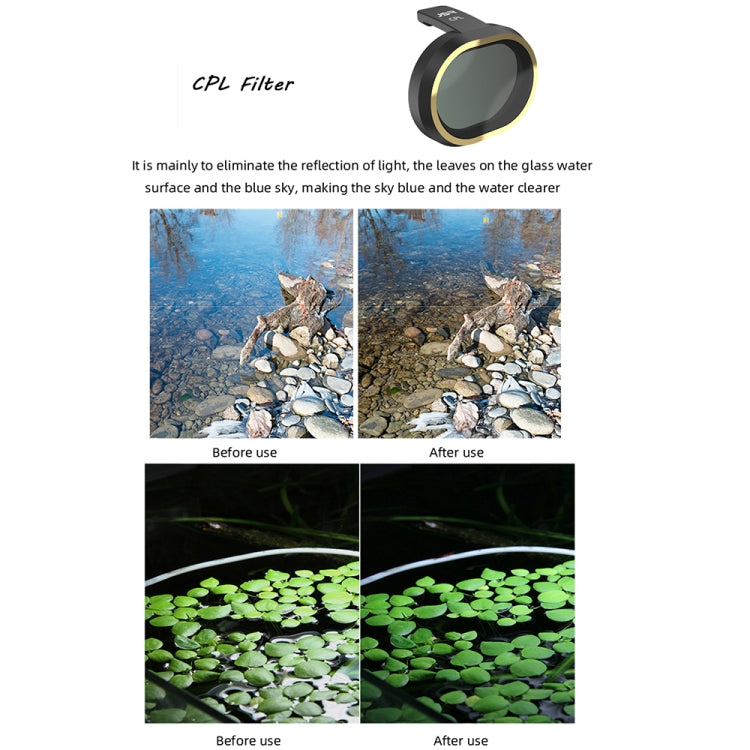 JSR for FiMi X8 mini Drone 3 in 1 CPL+ ND8 + ND16 Lens Filter Kit -  by JSR | Online Shopping South Africa | PMC Jewellery