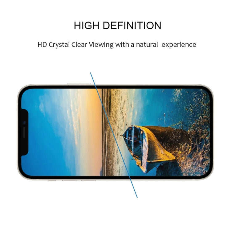 For iPhone 16e / 13 / 13 Pro Full Glue Full Screen Tempered Glass Film - iPhone 13 Tempered Glass by PMC TechLife | Online Shopping South Africa | PMC TechLife | Buy Now Pay Later Mobicred