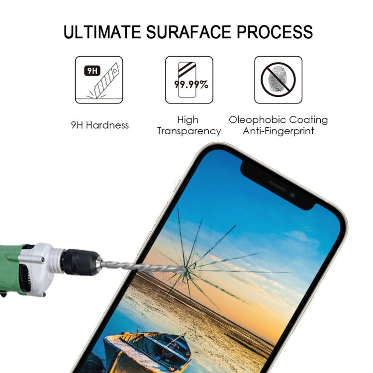 For iPhone 16e / 13 / 13 Pro Full Glue Full Screen Tempered Glass Film - iPhone 13 Tempered Glass by PMC TechLife | Online Shopping South Africa | PMC TechLife | Buy Now Pay Later Mobicred
