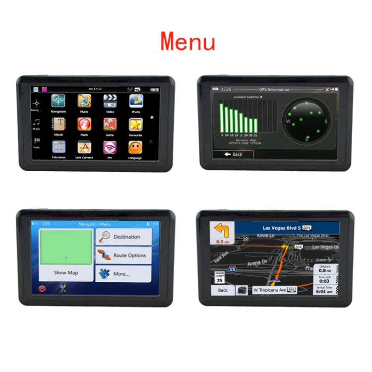 Q5 Car 5 inch HD TFT Touch Screen GPS Navigator Support TF Card / MP3 / FM Transmitter, Specification:Southeast Asia Map - Car Monitor by PMC Jewellery | Online Shopping South Africa | PMC Jewellery | Buy Now Pay Later Mobicred