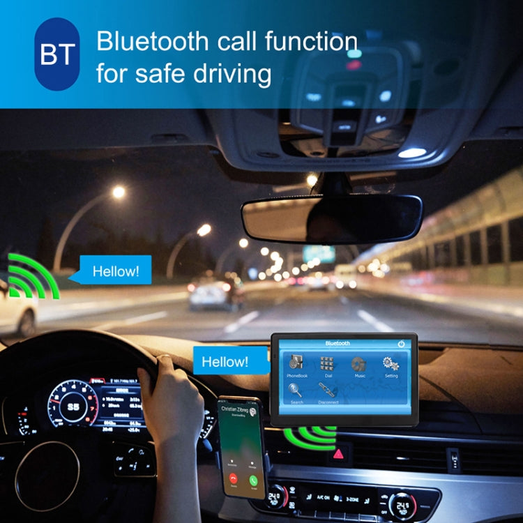 X20 7 inch Car GPS Navigator 8G+256M Capacitive Screen Bluetooth Reversing Image, Specification:North America Map - Car MP3 & MP4 & MP5 by PMC TechLife | Online Shopping South Africa | PMC TechLife | Buy Now Pay Later Mobicred