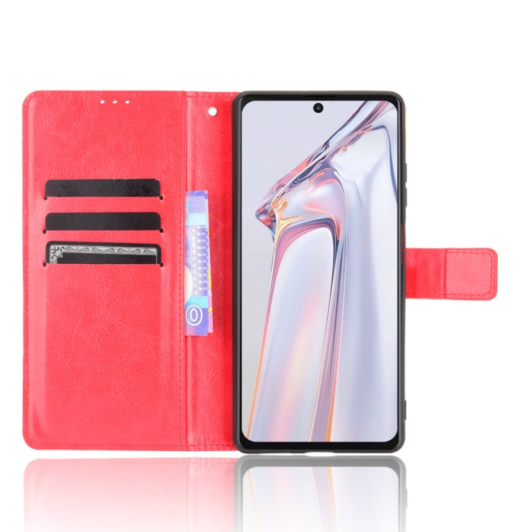 For Blackview A100 Crazy Horse Texture Horizontal Flip Leather Case with Holder & Card Slots & Lanyard(Red) - More Brand by PMC Jewellery | Online Shopping South Africa | PMC Jewellery | Buy Now Pay Later Mobicred