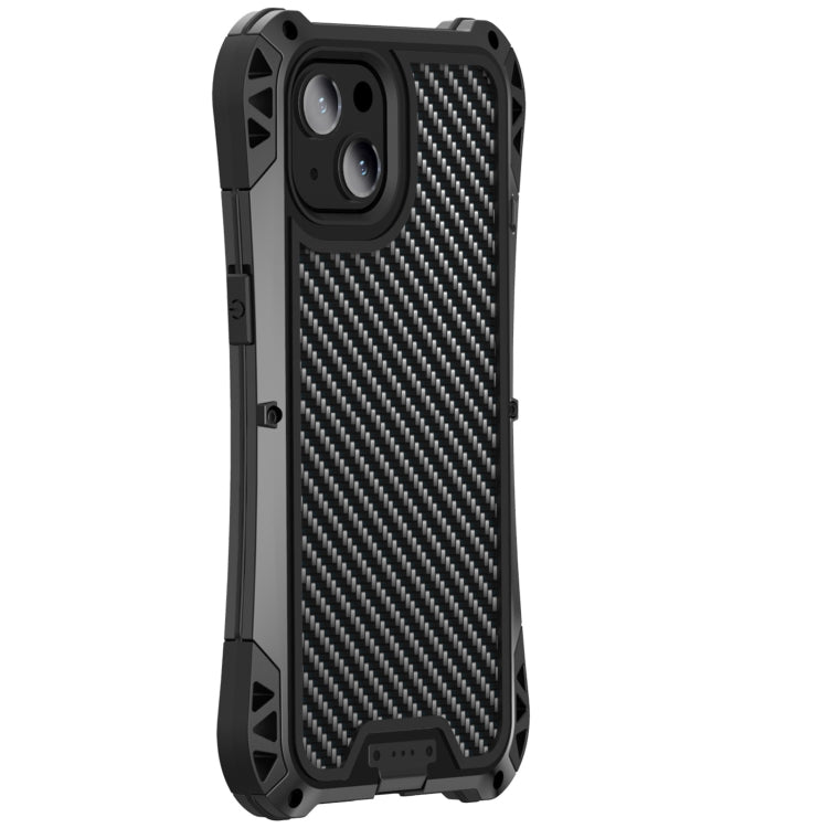 For iPhone 13 Pro R-JUST AMIRA Shockproof Dustproof Waterproof Metal Protective Case (Black) - iPhone 13 Pro Cases by R-JUST | Online Shopping South Africa | PMC TechLife