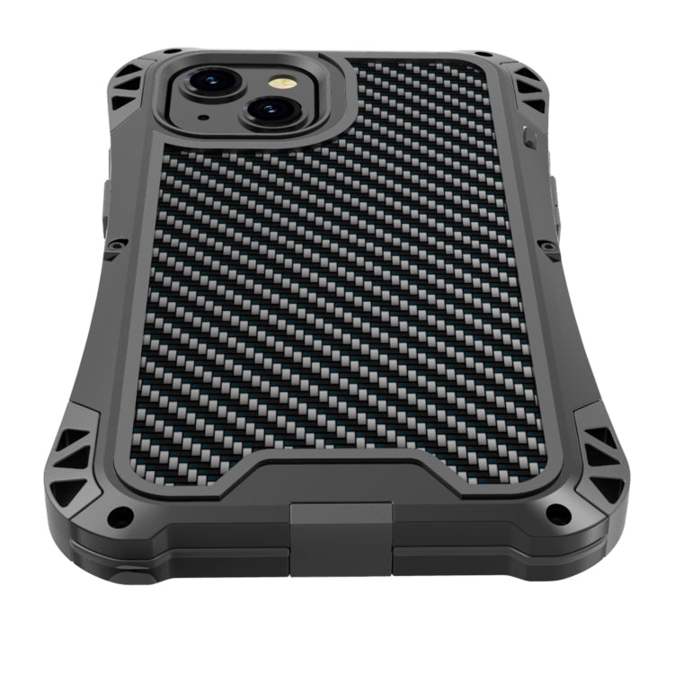 For iPhone 13 Pro R-JUST AMIRA Shockproof Dustproof Waterproof Metal Protective Case (Black) - iPhone 13 Pro Cases by R-JUST | Online Shopping South Africa | PMC TechLife
