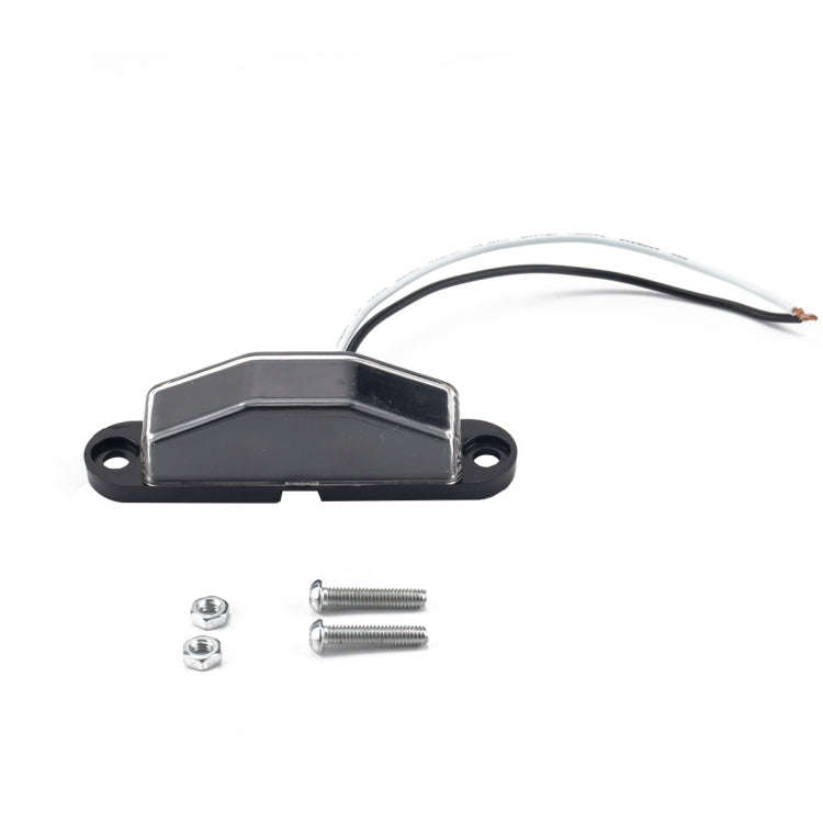A4067 Trailer / RV / Truck 10-30V 4LED Triangle License Plate Light - License Plate Lights by PMC TechLife | Online Shopping South Africa | PMC TechLife | Buy Now Pay Later Mobicred