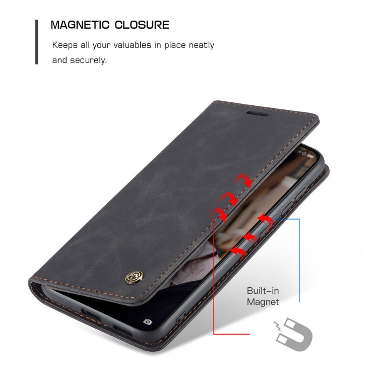 CaseMe 013 Multifunctional Horizontal Flip Leather Case with Holder & Card Slot & Wallet For Huawei P50(Black) - Huawei Cases by CaseMe | Online Shopping South Africa | PMC Jewellery | Buy Now Pay Later Mobicred