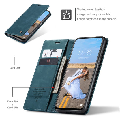 CaseMe 013 Multifunctional Horizontal Flip Leather Case with Holder & Card Slot & Wallet For Xiaomi Redmi Note 10 5G(Blue) - Xiaomi Cases by CaseMe | Online Shopping South Africa | PMC Jewellery | Buy Now Pay Later Mobicred