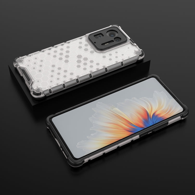 For Xiaomi Mi Mix 4 Shockproof Honeycomb PC + TPU Protective Case(White) - Xiaomi Cases by PMC TechLife | Online Shopping South Africa | PMC TechLife