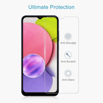 For Samsung Galaxy A03s 50 PCS 0.26mm 9H 2.5D Tempered Glass Film - Galaxy Tempered Glass by PMC Jewellery | Online Shopping South Africa | PMC Jewellery