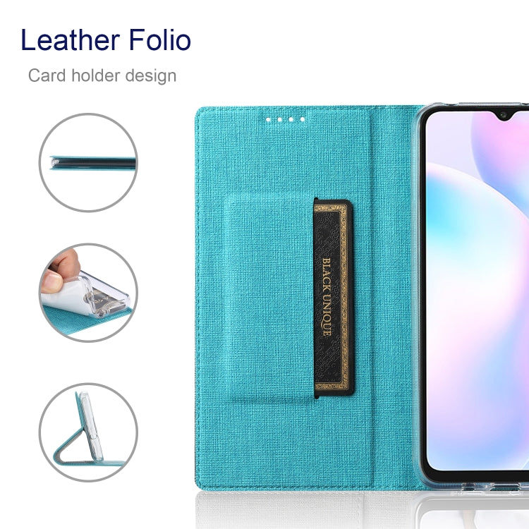 For Sharp Aquos R6 ViLi DMX Series Shockproof TPU + PU Leather Magnetic Attraction Horizontal Flip Case with Card Slot & Holder(Blue) - More Brand by ViLi | Online Shopping South Africa | PMC Jewellery | Buy Now Pay Later Mobicred