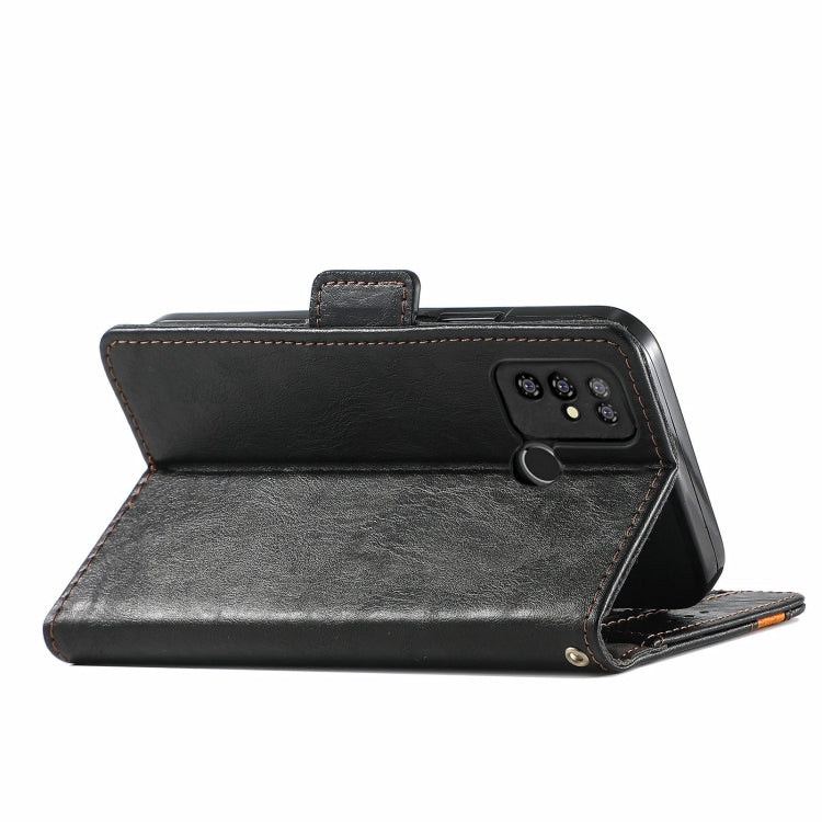 For Doogee X96 Pro CaseNeo Business Splicing Dual Magnetic Buckle Horizontal Flip PU Leather Case with Holder & Card Slots & Wallet(Black) - More Brand by PMC Jewellery | Online Shopping South Africa | PMC Jewellery | Buy Now Pay Later Mobicred