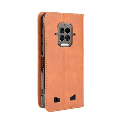 For Doogee S86 / S86 Pro Magnetic Buckle Retro Pattern Horizontal Flip Leather Case with Holder & Card Slot & Wallet(Brown) - More Brand by PMC Jewellery | Online Shopping South Africa | PMC Jewellery | Buy Now Pay Later Mobicred