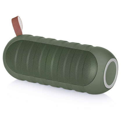 NewRixing NR-3025 TWS Outdoor Portable Splashproof Bluetooth Speaker with Flashlight Function(Green) - Desktop Speaker by NewRixing | Online Shopping South Africa | PMC Jewellery | Buy Now Pay Later Mobicred