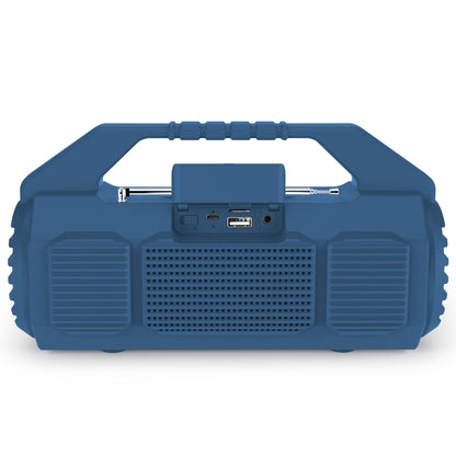 NewRixing NR-4025FM Outdoor Splash-proof Water Portable Bluetooth Speaker, Support Hands-free Call / TF Card / FM / U Disk(Blue) - Desktop Speaker by NewRixing | Online Shopping South Africa | PMC Jewellery | Buy Now Pay Later Mobicred