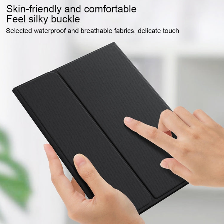 HY006D Round Keys Detachable Bluetooth Keyboard Leather Tablet Case with Colorful Backlight & Holder for iPad mini 6(Light Purple) - For iPad mini by PMC TechLife | Online Shopping South Africa | PMC TechLife | Buy Now Pay Later Mobicred