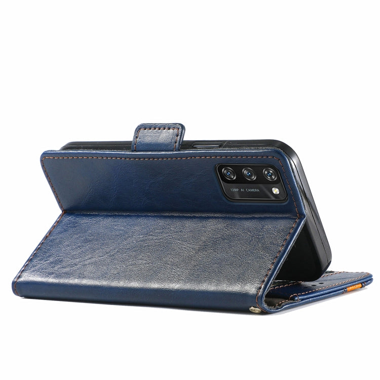 For Blackview A100 CaseNeo Business Splicing Dual Magnetic Buckle Horizontal Flip PU Leather Case with Holder & Card Slots & Wallet(Blue) - More Brand by PMC Jewellery | Online Shopping South Africa | PMC Jewellery | Buy Now Pay Later Mobicred