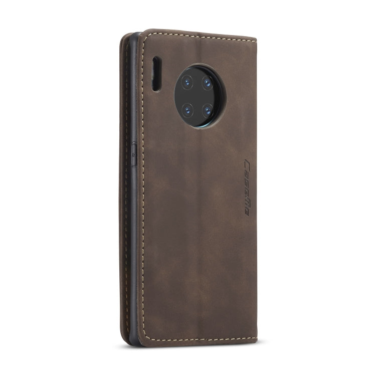 For Huawei Mate 30 Pro 4G / 5G CaseMe-013 Multifunctional Horizontal Flip Leather Case with Card Slot & Holder & Wallet(Coffee) - Huawei Cases by CaseMe | Online Shopping South Africa | PMC Jewellery | Buy Now Pay Later Mobicred