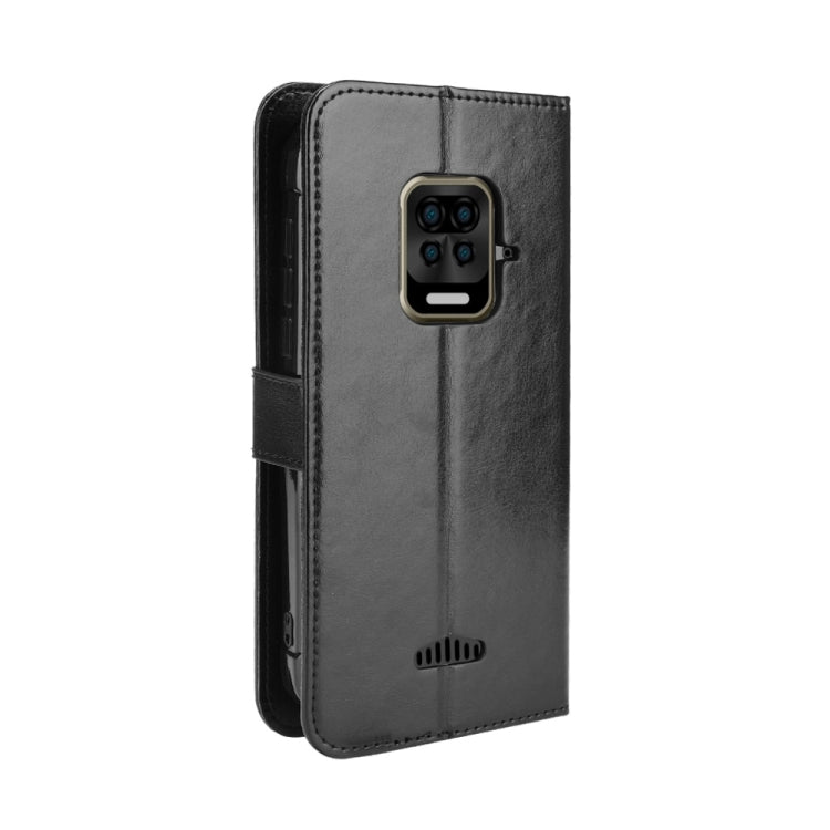 For Doogee S59 / S59 Pro Crazy Horse Texture Horizontal Flip Leather Case with Holder & Card Slots & Lanyard(Black) - More Brand by PMC Jewellery | Online Shopping South Africa | PMC Jewellery | Buy Now Pay Later Mobicred