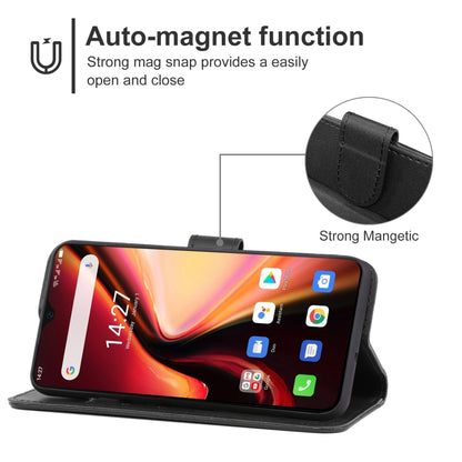 Leather Phone Case For Ulefone Armor 7(Black) - Ulefone Cases by PMC Jewellery | Online Shopping South Africa | PMC Jewellery | Buy Now Pay Later Mobicred