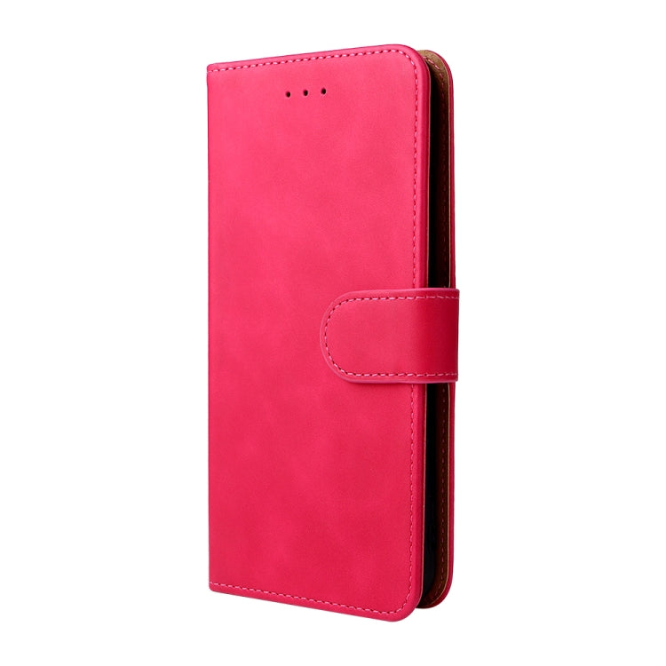 For Blackview Oscal C20 Solid Color Skin Feel Magnetic Buckle Horizontal Flip PU Phone Case(Rose Gold) - More Brand by PMC Jewellery | Online Shopping South Africa | PMC Jewellery | Buy Now Pay Later Mobicred
