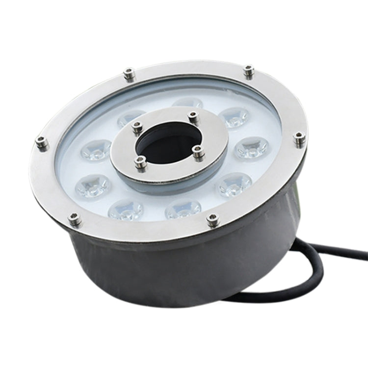 6W Landscape Ring LED Aluminum Alloy Underwater Fountain Light(White Light) - Underwater Lights by PMC TechLife | Online Shopping South Africa | PMC TechLife | Buy Now Pay Later Mobicred