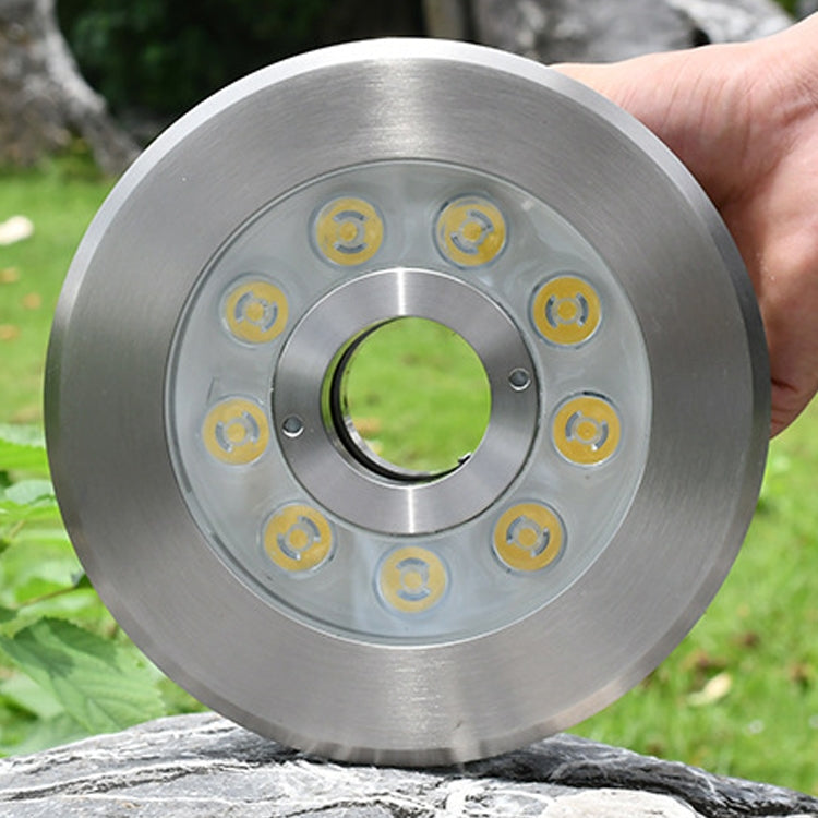 18W Landscape Ring LED Stainless Steel Underwater Fountain Light(White Light) - Underwater Lights by PMC TechLife | Online Shopping South Africa | PMC TechLife | Buy Now Pay Later Mobicred