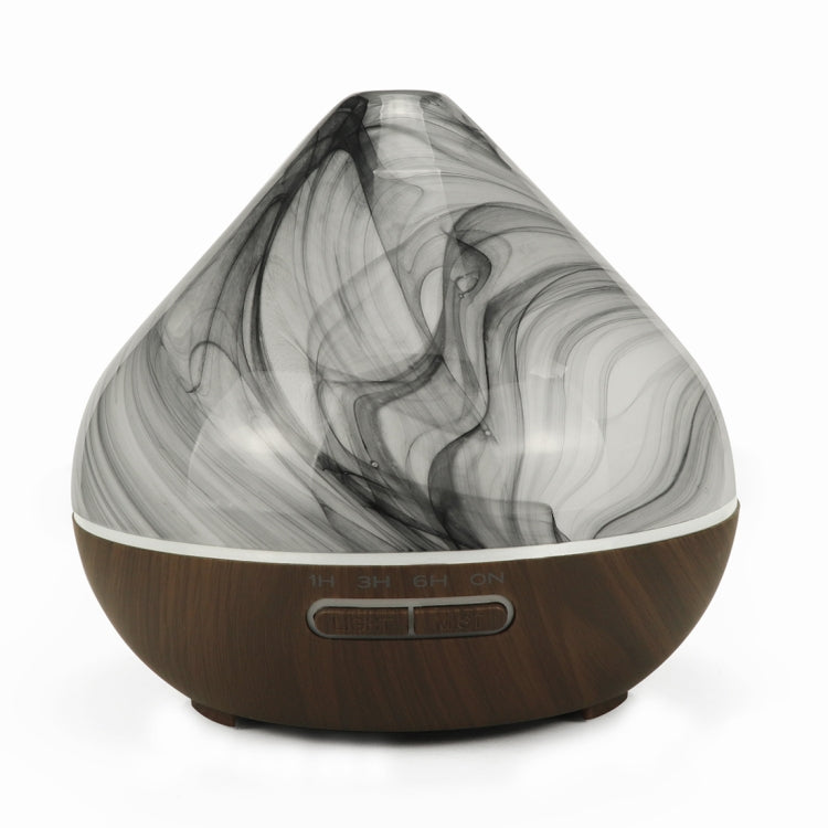 400ml Volcano Shape Humidifier Glass Aromatherapy Machine Automatic Alcohol Sprayer, Plug Specification:UK Plug(Coffee) - free shipping - PMC TechLife - Order now!